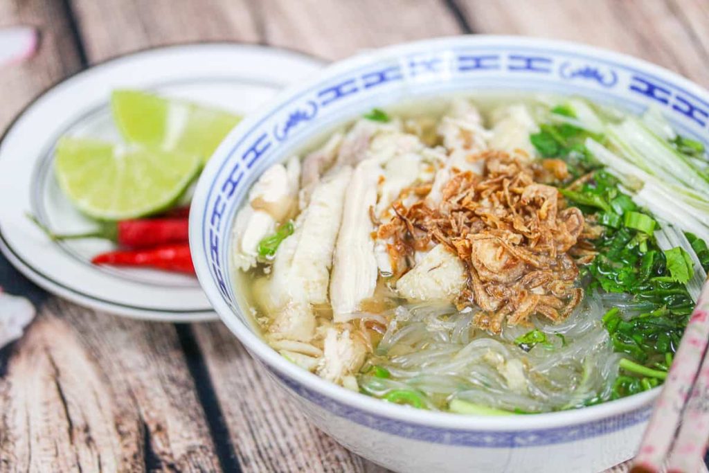 How To Make Gà Miến (Vietnamese Chicken Soup with Glass Noodles)