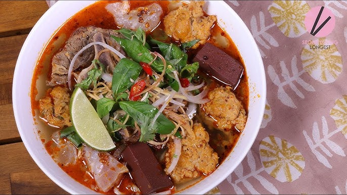 Crab Noodle Soup Vietnamese