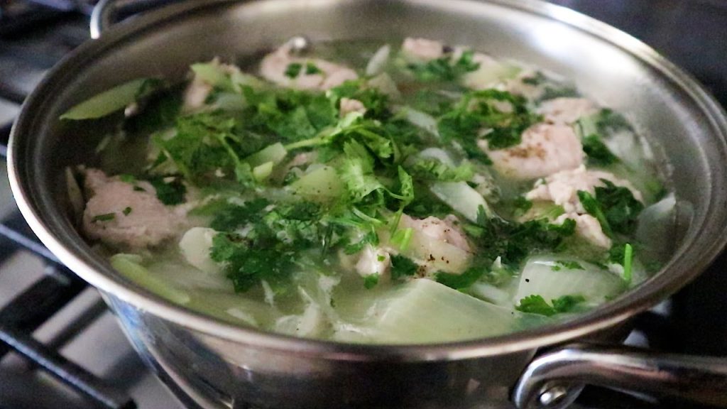 Vietnamese Meatball and Watercress Soup