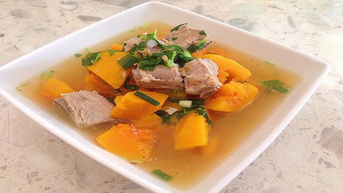 Vietnamese Sweet Potato Soup With Pork