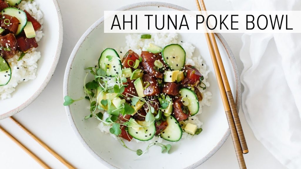 Ahi Tuna Poke Bowl