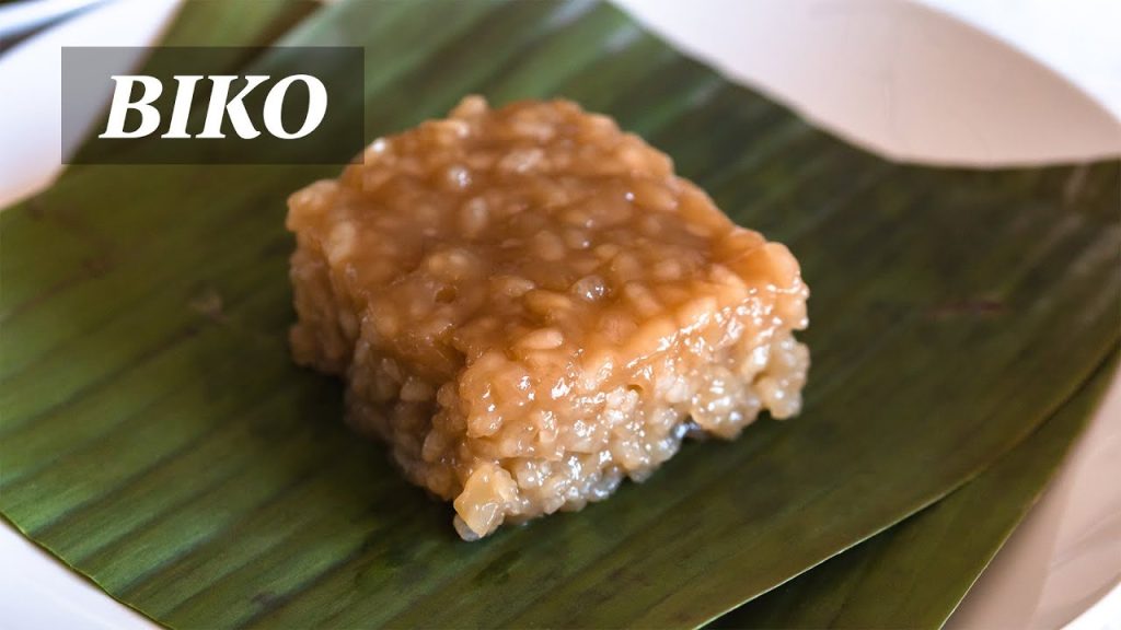 Biko Filipino Sweet Rice Cake