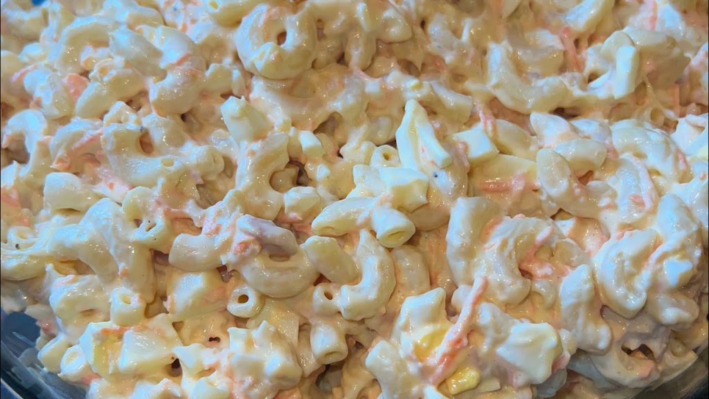 Hawaiian Macaroni Salad Recipe