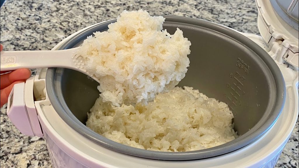 Sticky Rice Recipe in a Rice Cooker