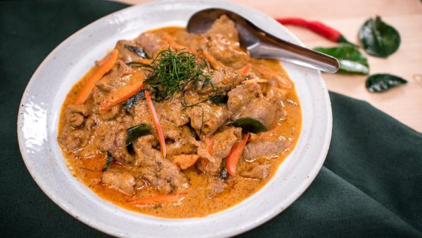 Easy Thai Panang Curry Recipe w/ Tender Beef Short Ribs