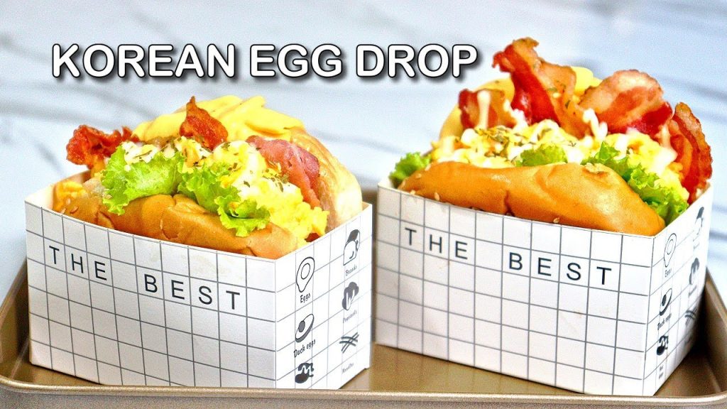 Korean Egg Drop Sandwich